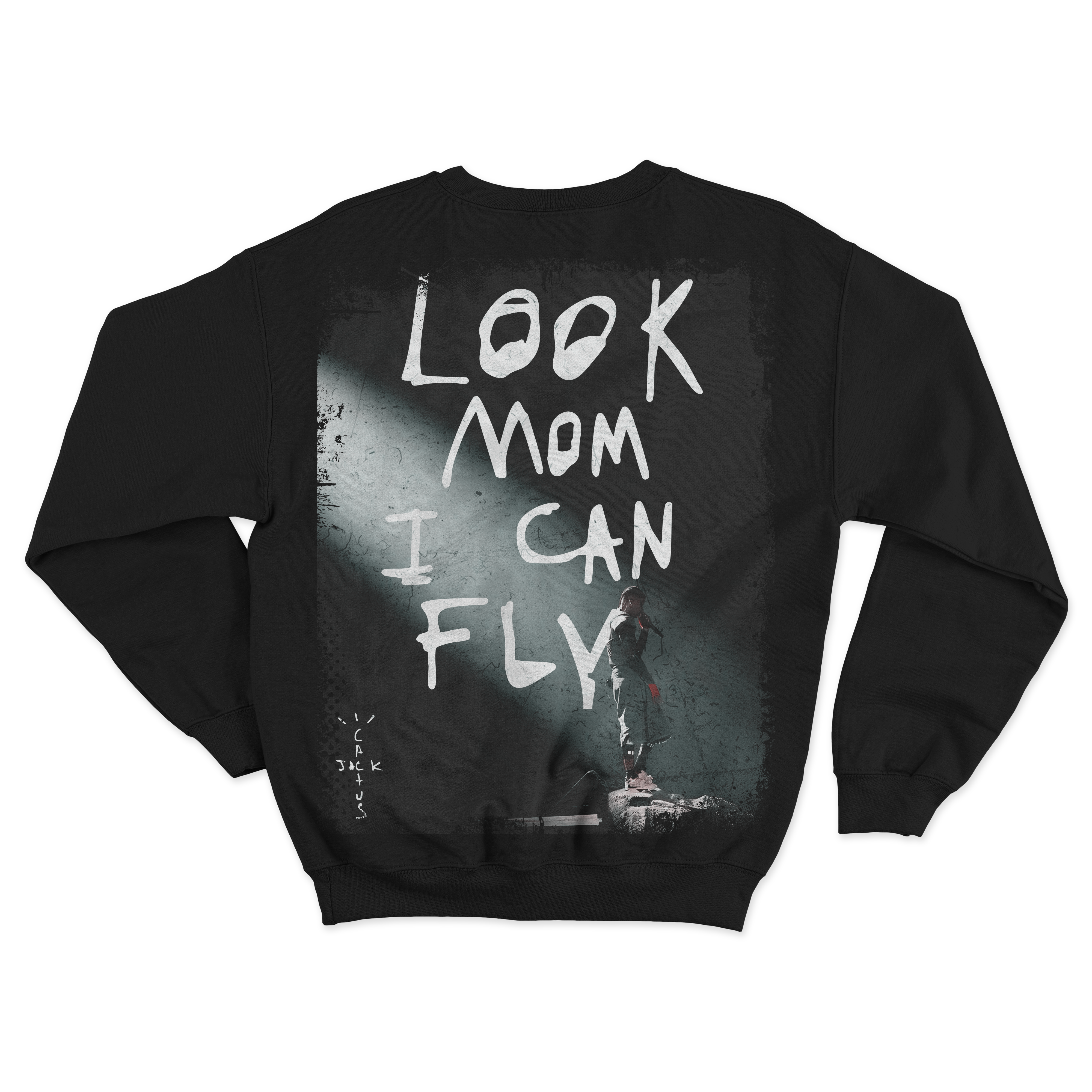 Look Mom I Can Fly Sweatshirt - DARK EDITION